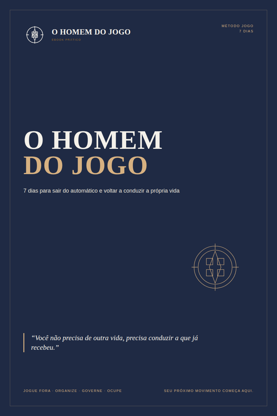 Capa do eBook O Homem do Jogo